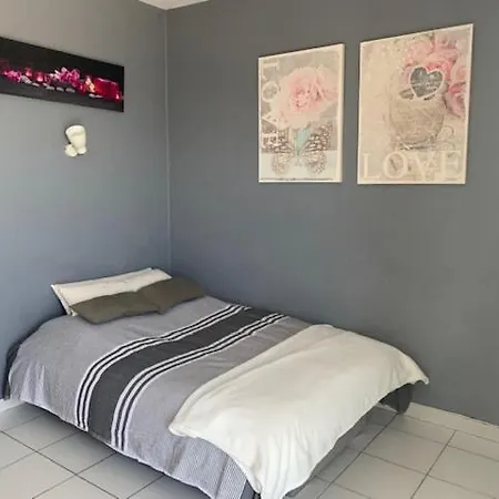 Face Mer, Grand De 32m2, Clim, Wifi, Parking, Proche Commerces Apartment