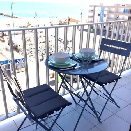 Face Mer, Grand De 32m2, Clim, Wifi, Parking, Proche Commerces Apartment Saint-Cyprien (Pyrenees-Orientales)