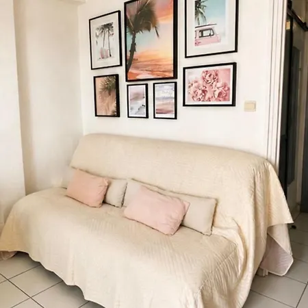 Face Mer, Grand De 32m2, Clim, Wifi, Parking, Proche Commerces Apartmán