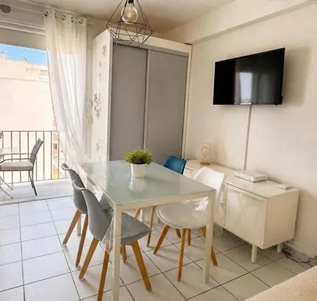 Apartmán Face Mer, Grand De 32m2, Clim, Wifi, Parking, Proche Commerces *